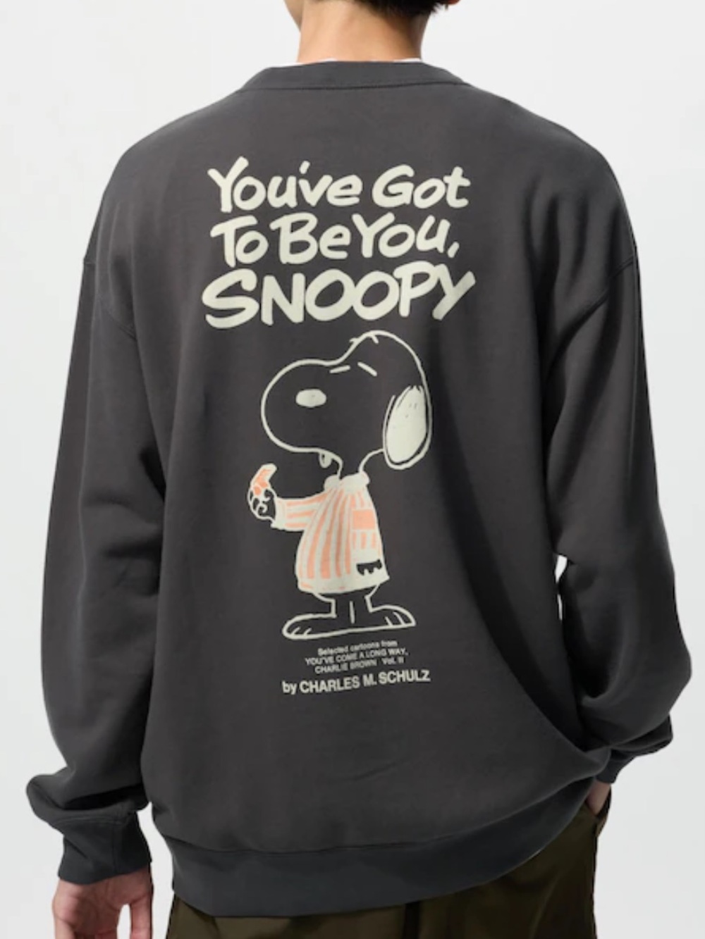 UNIQLO UT x Peanuts crewneck sweatshirt.